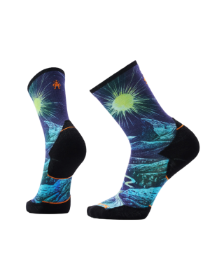 Ponožky SMARTWOOL TRAIL RUN Targeted Cushion Treeline Prin